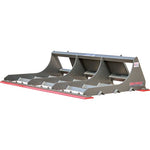 GREYWOLF Land Plane Attachment for Skid Steer Loaders | Gray/Red Powder Coat 1073
