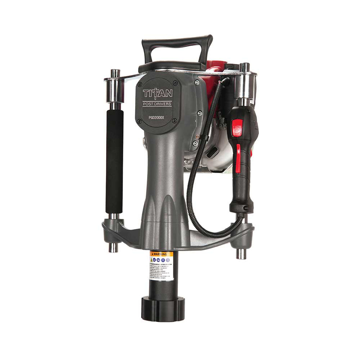 Titan Post Driver | Commerical | 1-7/8 In Diameter | Optional Handle Kits | Gas-Powered Honda GX35 PGD2000X