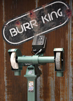 Burr King Model 1001 Polishing Lathe Variable Speed Buffer 11011