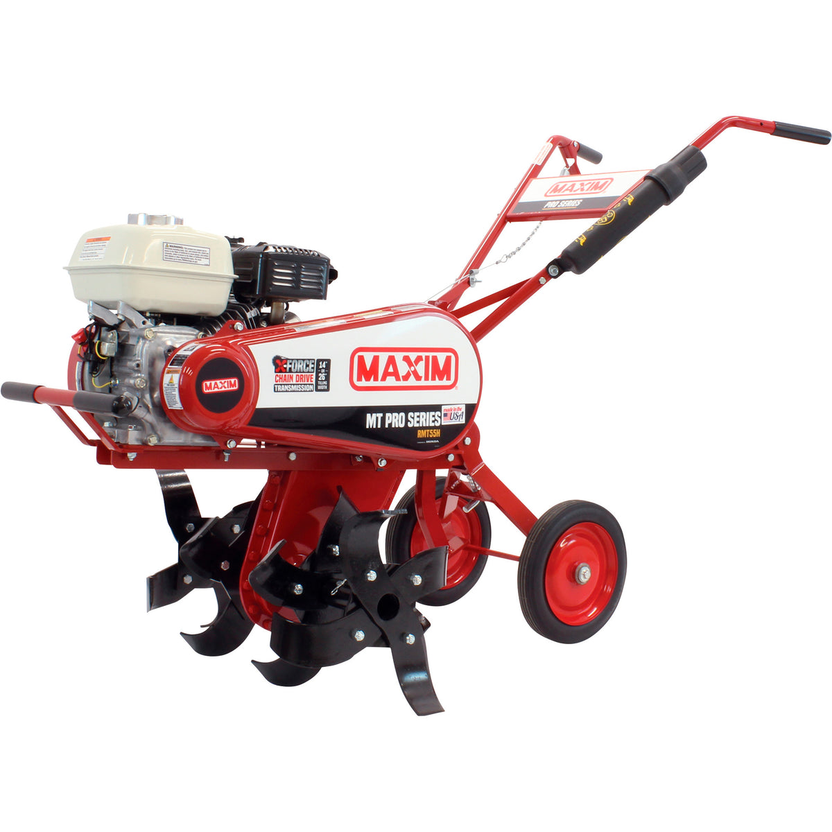 Maxim Commercial Tiller | Honda GX160 RMT55H.MAX