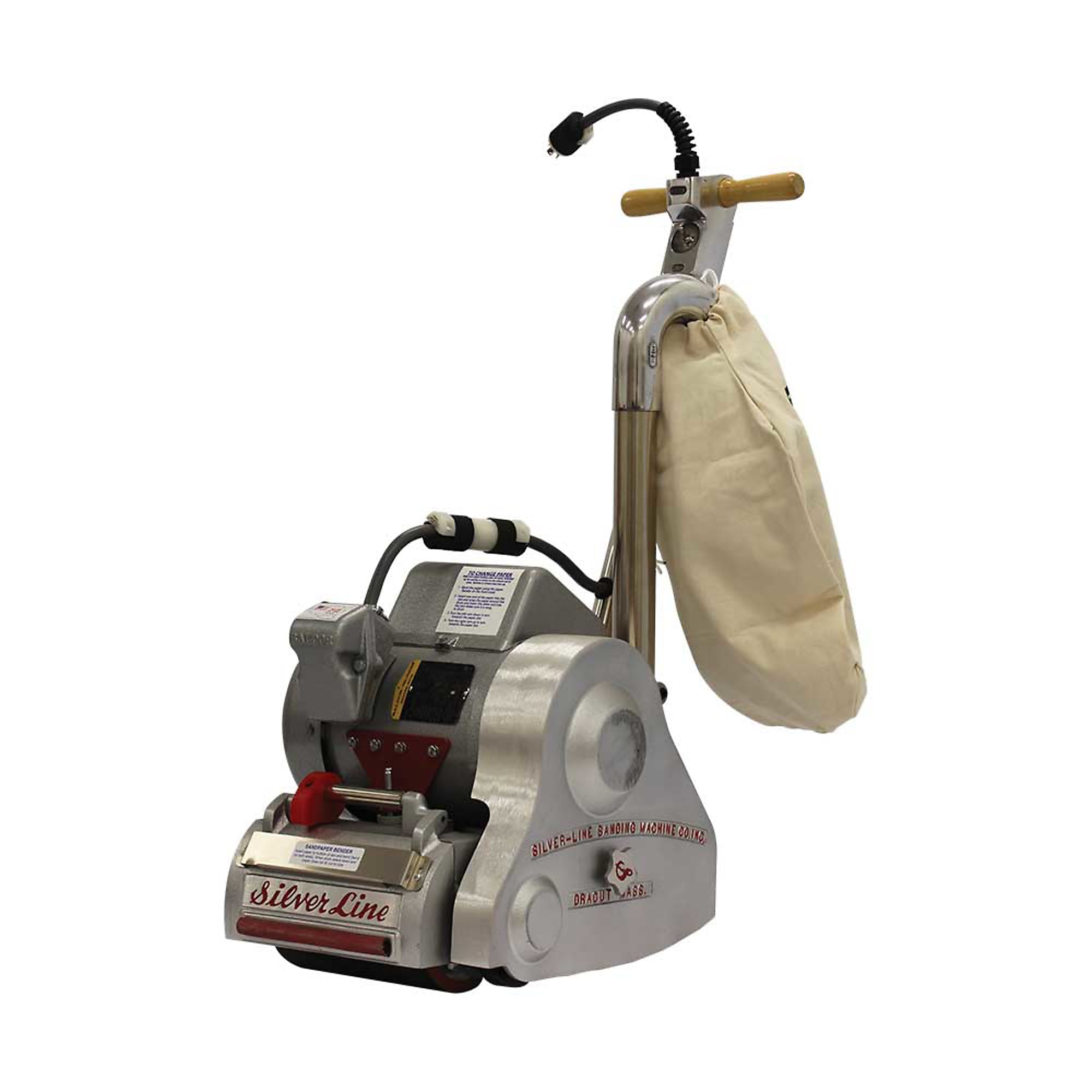 Essex-Silver Line Floor Sander | 1.5 HP | Red rubber drum SL8.ESS