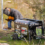 Tomahawk 120 Amp Engine Driven Welder Generator 2200 Watt 7 HP Gas Powered TWG120A