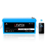 Sungold 12V 100Ah/ 200Ah LiFePo4 Deep Cycle Lithium Battery Bluetooth / Self-Heating / IP65 LFP12-200A