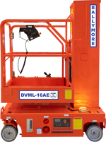 Ballymore Fully Electric Drivable Vertical Mast Lift, 15'5" Platform Height, 500 lb. Capacity DVML-16AE