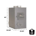 Hot Blast 2500 Sq. Ft. Coal Only Warm Air Furnace 1500