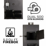 Hot Blast 2500 Sq. Ft. Coal Only Warm Air Furnace 1500