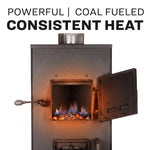 Hot Blast 2500 Sq. Ft. Coal Only Warm Air Furnace 1500