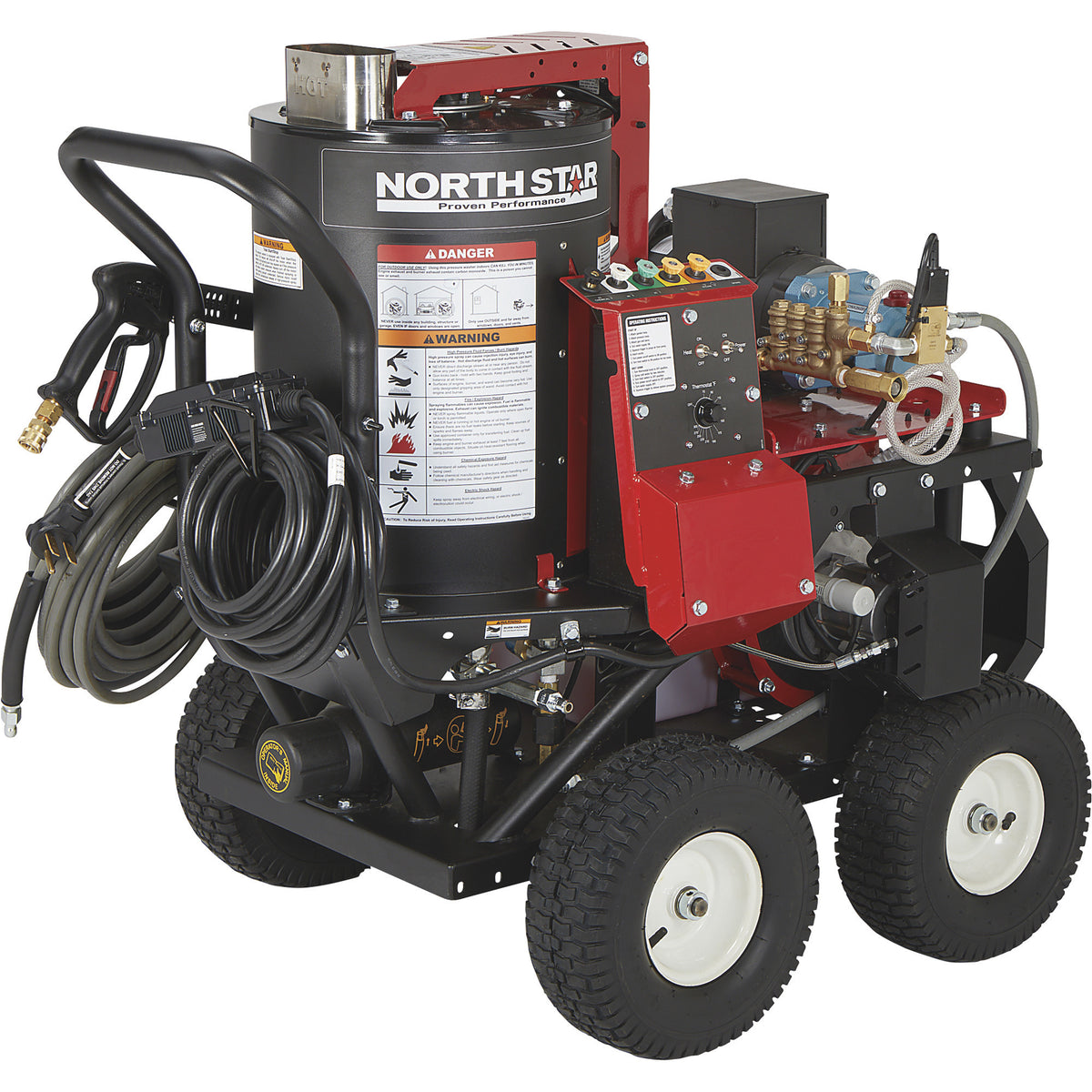NorthStar Electric Hot Water Pressure Washer | 2,750 PSI | 2.5 GPM | 230V 1574212