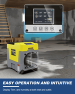 AlorAir Storm SLGR 850X Commercial-Grade Dehumidifier, 180 ppd (Saturation 90°F - 80%), 85ppd (AHAM 80°F - 60%), with Smart Control App RF02ALOR-Storm-SLGR-850X-1YDMY00
