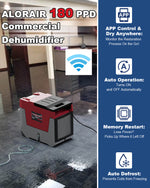 AlorAir 180 PPD Smart Wi-Fi Commercial Dehumidifier, Storm LGR 850X Large Dehumidifier with Pump RF02ALOR-Storm-LGR-850X-1YDMR00