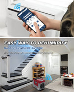 AlorAir 180 PPD Smart Wi-Fi Commercial Dehumidifier, Storm LGR 850X Large Dehumidifier with Pump RF02ALOR-Storm-LGR-850X-1YDMR00