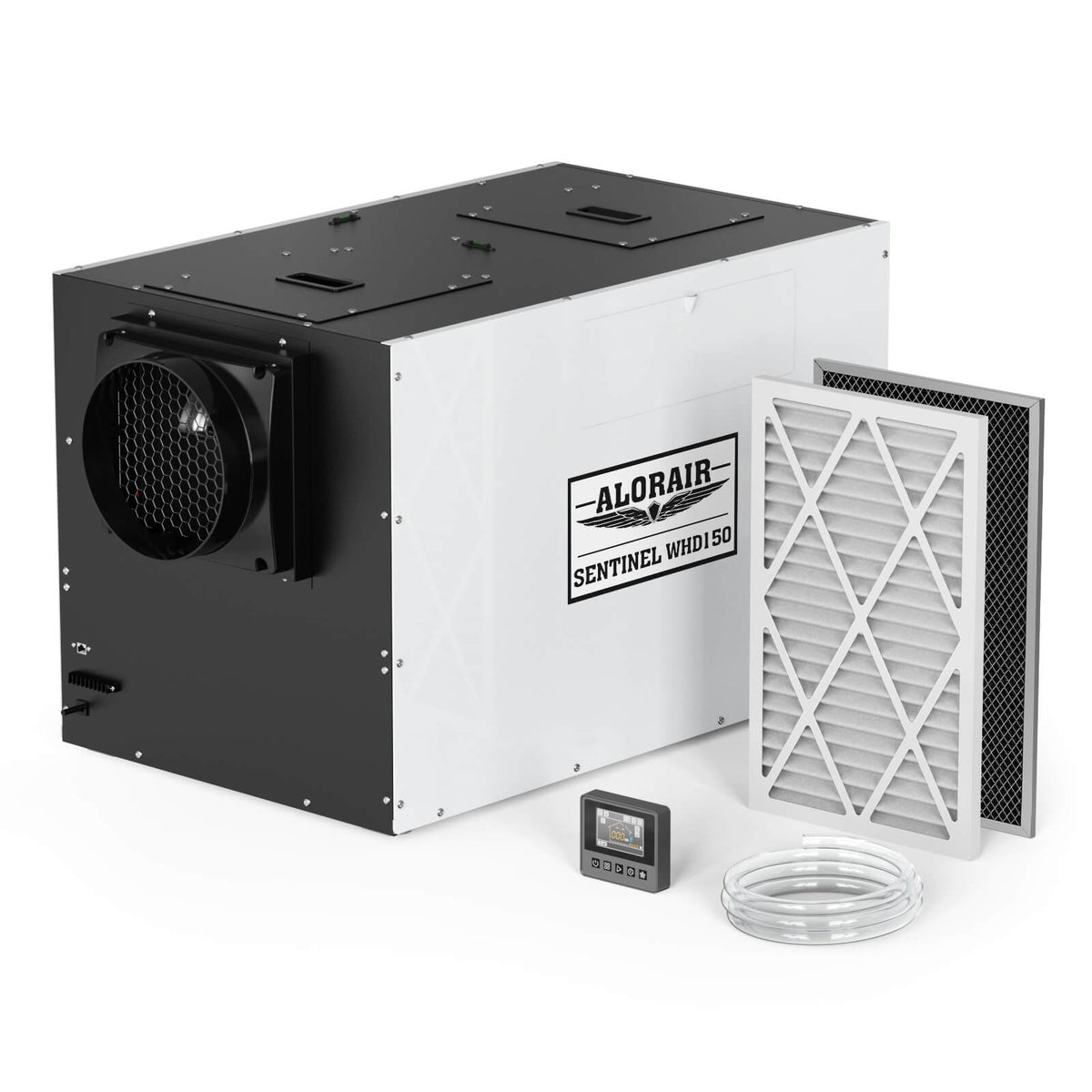 AlorAir® Sentinel WHD 150 Whole House Dehumidifier, 140 PPD, Size for 3500 Sq.Ft, Commercial Grade Dehumidifier RF02ALOS-Sentinel-WHD150-0NNMB00