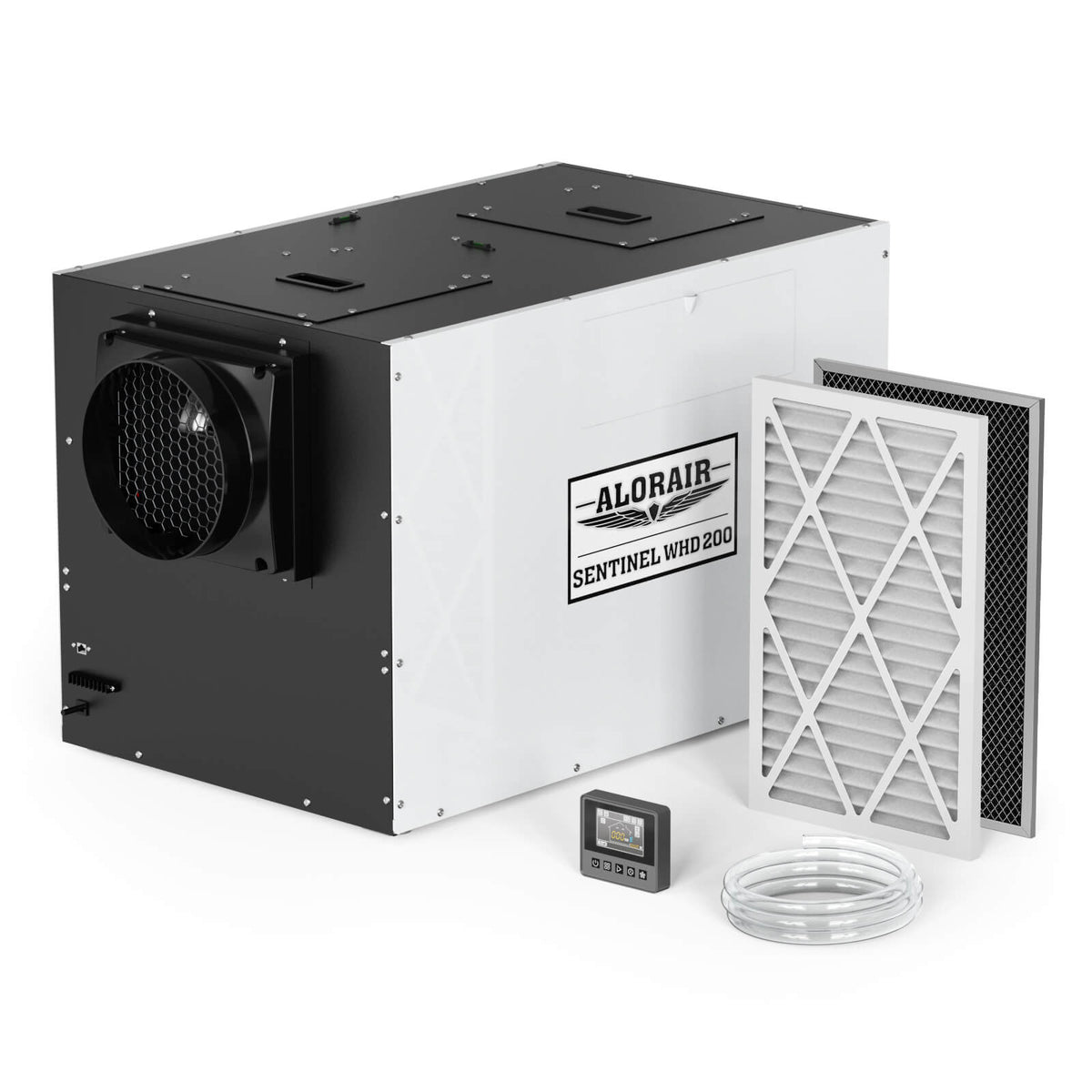AlorAir® Sentinel WHD 200 Whole House Dehumidifier, 165 PPD, Size for 4500 Sq.Ft, Commercial Grade Dehumidifier RF02ALOS-Sentinel-WHD200-0NNMB00