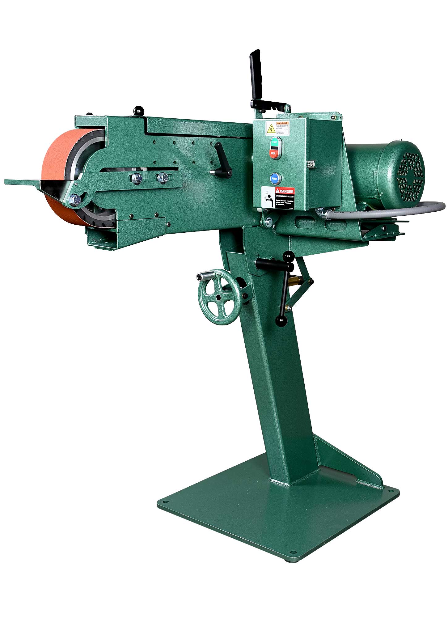 Burr King Model 979 3 x 79 Two Wheel Belt Grinder 17413