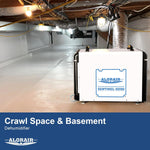 AlorAir Basement/Crawl Space Dehumidifiers 198 PPD (Saturation), 90 PPD (AHAM), 6 Years Limited Warranty RF02ALOS-Sentinel-HD90-0NNMW00