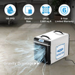 AlorAir Basement/Crawl Space Dehumidifiers 198 PPD (Saturation), 90 PPD (AHAM), 6 Years Limited Warranty RF02ALOS-Sentinel-HD90-0NNMW00