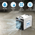 AlorAir Basement/Crawlspace Dehumidifiers 198 PPD (Saturation), 90 Pints (AHAM), 6-Years Limited Warranty RF02ALOS-Sentinel-HDi90-0YAMW00