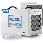 AlorAir Sentinel HDi100 Commercial Dehumidifier with Pump, 220 Pints Whole Homes Dehumidifier RF02ALOS-Sentinel-HDi100-0YAMW00