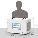 AlorAir Sentinel HDi100 Commercial Dehumidifier with Pump, 220 Pints Whole Homes Dehumidifier RF02ALOS-Sentinel-HDi100-0YAMW00