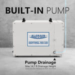 AlorAir Sentinel HDi120 Commercial Dehumidifier with Pump, 235 Pints Whole Homes Dehumidifier RF02ALOS-Sentinel-HDi120-0YAMW00