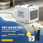 AlorAir Sentinel HDi120 Commercial Dehumidifier with Pump, 235 Pints Whole Homes Dehumidifier RF02ALOS-Sentinel-HDi120-0YAMW00
