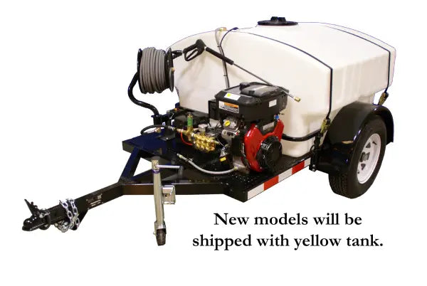 Cam Spray Deluxe Trailer Mounted Gas Powered 4.5 gpm, 4000 psi Cold Water Pressure Washer 4050BT
