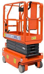 Ballymore Ballymore Drivable Mini Scissor Lift 12' Platform 500 Lb. Capacity DMSL-12