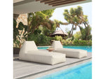 Zuo Kalm Chaise Lounge Beige 704117