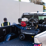 Tomahawk 20 Gallon Portable Air Compressor 6.5HP Honda GX200 Engine Horizontal Tank 13.5 CFM @ 90 PSI Gas-Powered TAC20H-200