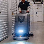 Tomahawk 20” Auto Floor Scrubber Cleaner with Power Mop Brush Squeegee Cordless 24V Battery Powered TAS850e