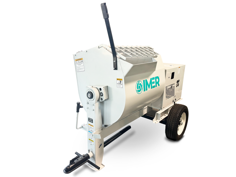 IMER HSM 8 Steel Drum Mortar Mixer 1130081