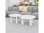 Zuo Ola Coffee Table Set White 704075
