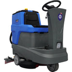 Tomahawk 26" Ride-On Floor Scrubber Dual Brush Cleaning Machine 21 Gallon 35" Squeegee TRS900