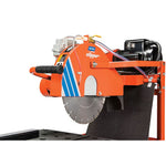 Norton Clipper Compact Masonary Saw | 14 In. | Rear Wheel Dolly with Removeable Legs | 2HP BBC207