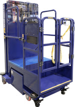 Ballymore Personnel Lift: Push-Around, Battery, 650 lb Load Capacity, 6 ft 4 in Closed Height PS-10