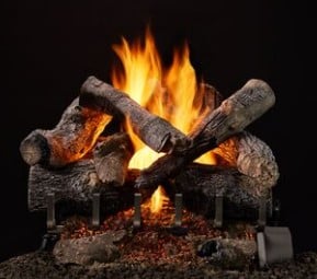 Majestic 30" 2-Tier Grand Oaks Cement Log Set 2TR-GO30