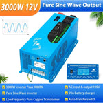 Sungold 2000W/ 3000W/ 4000W DC 12V Pure Sine Wave Inverter With Charger LFP2K12V120VSG