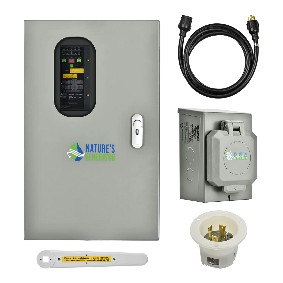 Nature's Generator 30A Automatic Generator Transfer Switch NGA03030816N