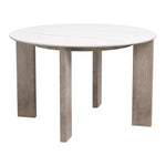 Zuo Oceanveil Round Dining Table White 704269