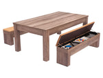 Zuo Bonker 3 in 1 Table Brown 109496
