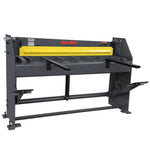 KaKa Industrial 51 inches Stomp Sheet Metal Shearing Machine, 16 Gauge Mild Steel Steel-Welded Industrial Stomp Shear Spring Clamp and Back Gauge Q01-5216B 172015