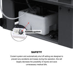 KaKa Industrial Metal Bandsaw 9"Horizontal Metal Cutting Band Saw 4 Steps Blade Speed Metal Band Saw, Space Saver Movable Metal Cutting Band Saw 115V&230V Dual Voltage Prewired 1PH BS-912B 188010V115V230