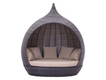 Zuo Martinique Beach Daybed Brown & Beige 703632