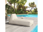 Zuo Kalm Chaise Lounge Beige 704117