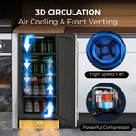 Whynter 15″ Built-in Beer Keg Froster Beverage Refrigerator BEF-286SB