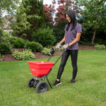 Earthway 80lb Commercial Broadcast Spreader with Poly Tires 2050SU