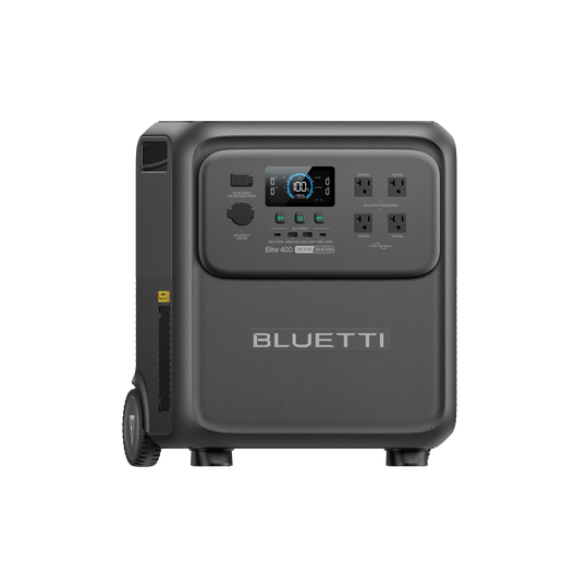 BLUETTI Elite 400 with AC, USB-C, USB-A ports and pure sine wave