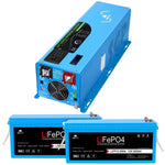 Sungold 4000W DC 12V Split Phase Pure Sine Wave Inverter With Charger LFP4K12V240VSP