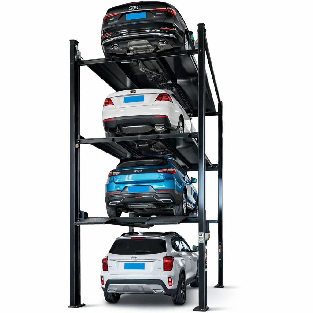 Olympic “The Four Stacker” 4-Level Car Storage Lift – Multi-Vehicle Parking System 4032-4