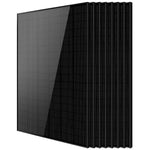 Sungold 415W Mono Black PERC Solar Panel UL 61730 CEC Listed SG415WMx2